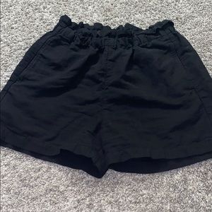 High Waisted Cinched Shorts
